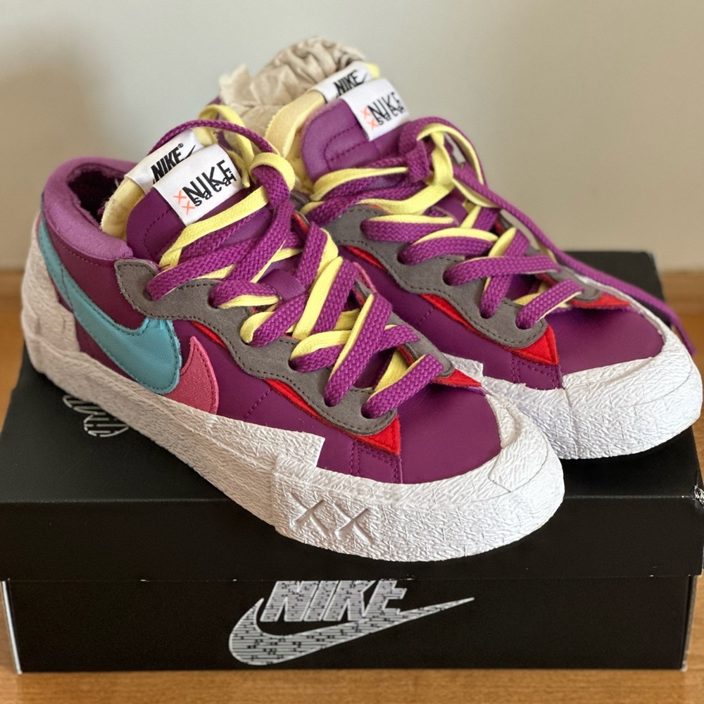 Nike Blazer Low/ Sacai/ Kaws Purple Dusk